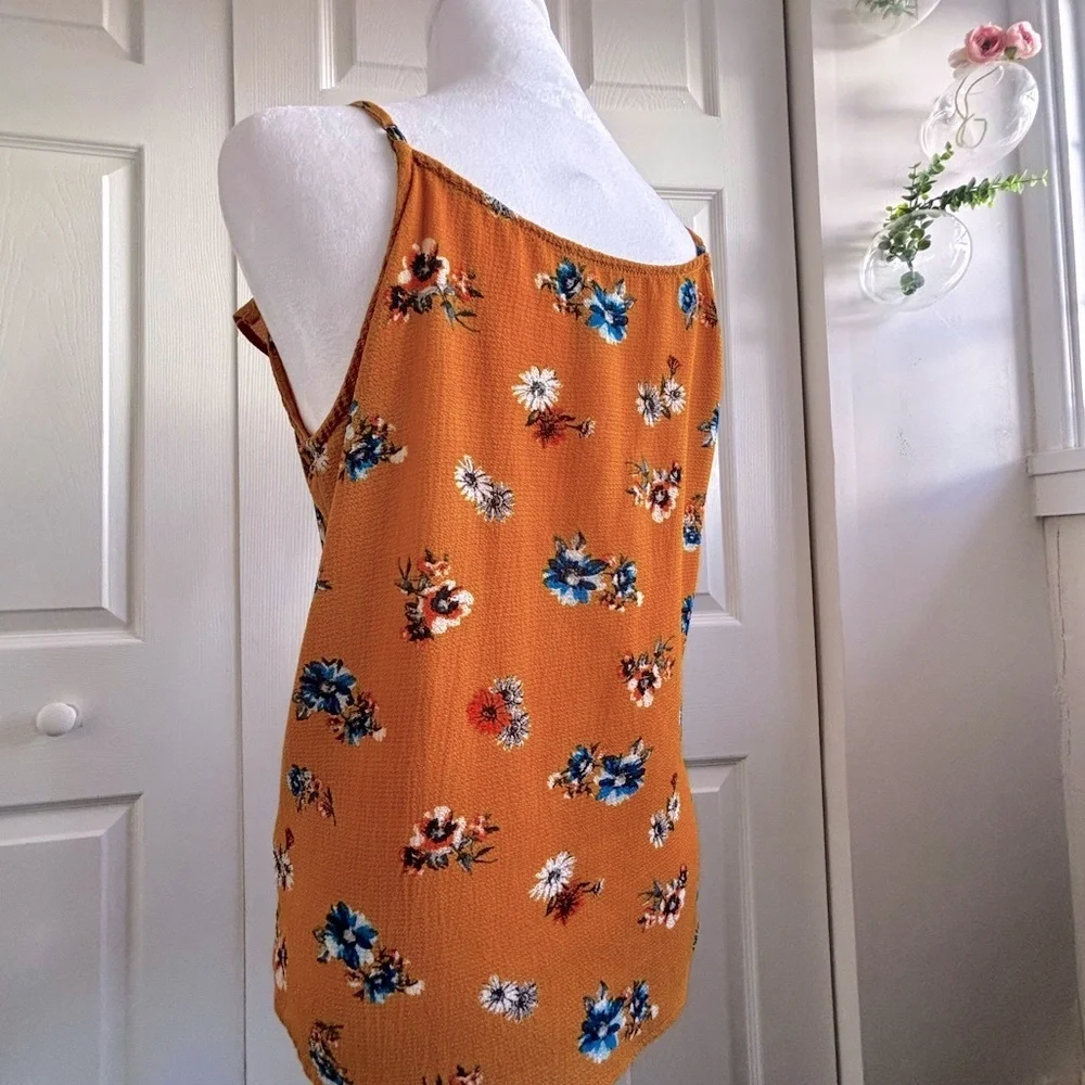 Nordstrom Floral Ruffle Blouse - Picture 4 of 5